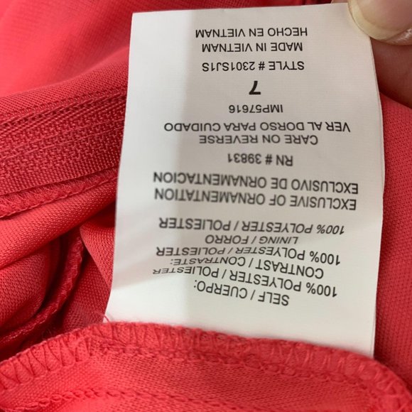 Sequin Hearts 7 NWT Dress Formal V-Neck Sleeveless - Picture 11 of 11